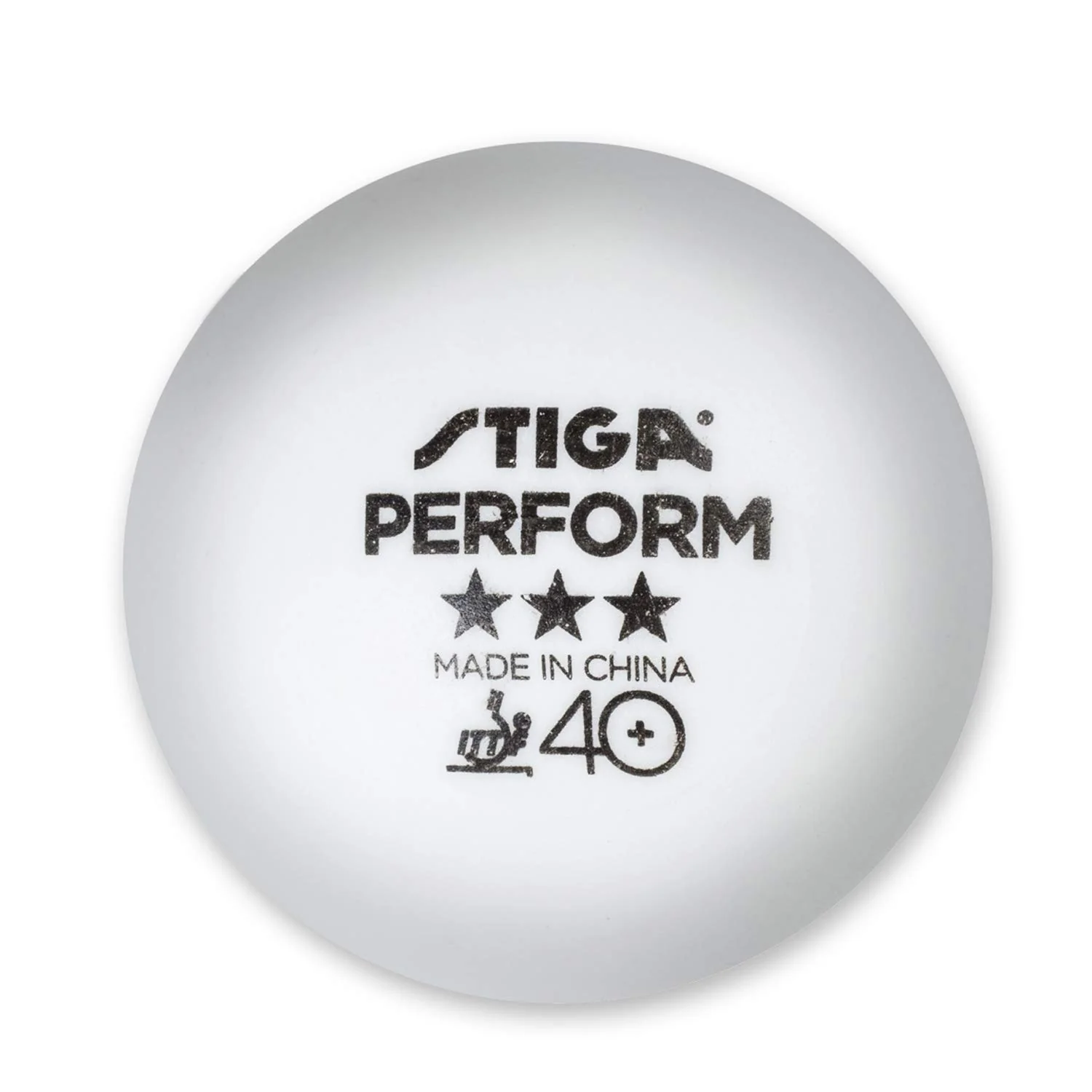 Stiga Perform 3 Star 40+ Table Tennis Balls 