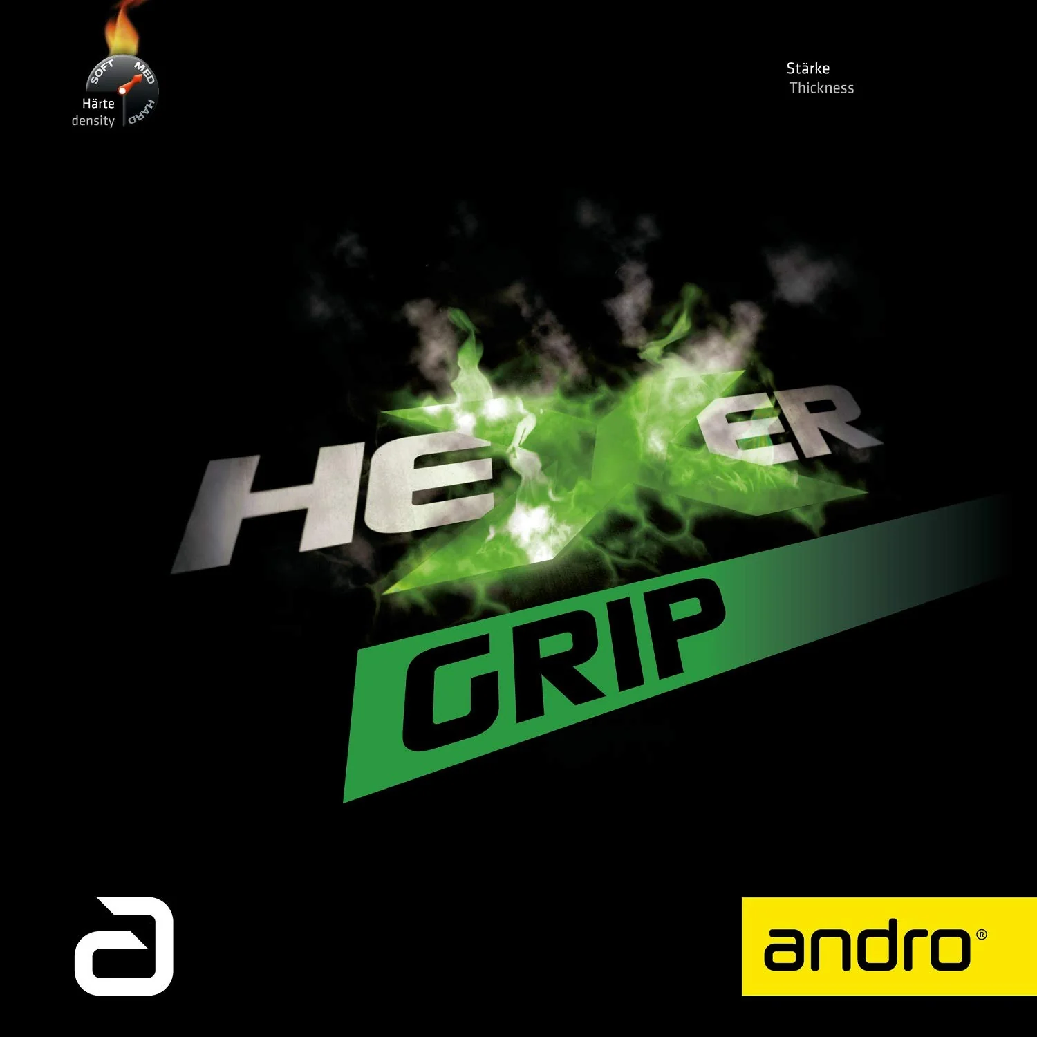 Andro Hexer Grip Tennis Rubber