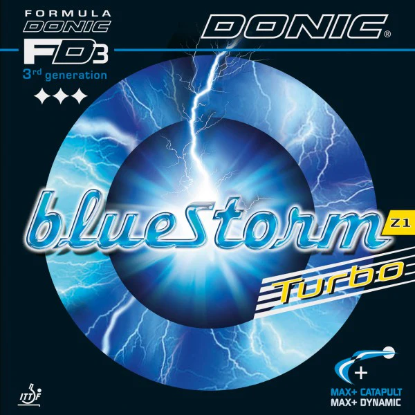 Donic Bluestorm Z1 Turbo TT Rubber